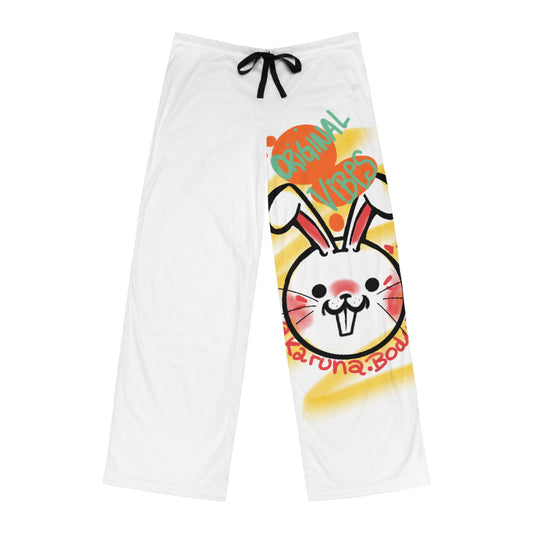 Fun Bunny Men's Pajama Pants - Comfortable Loungewear for Relaxing & Celebrations